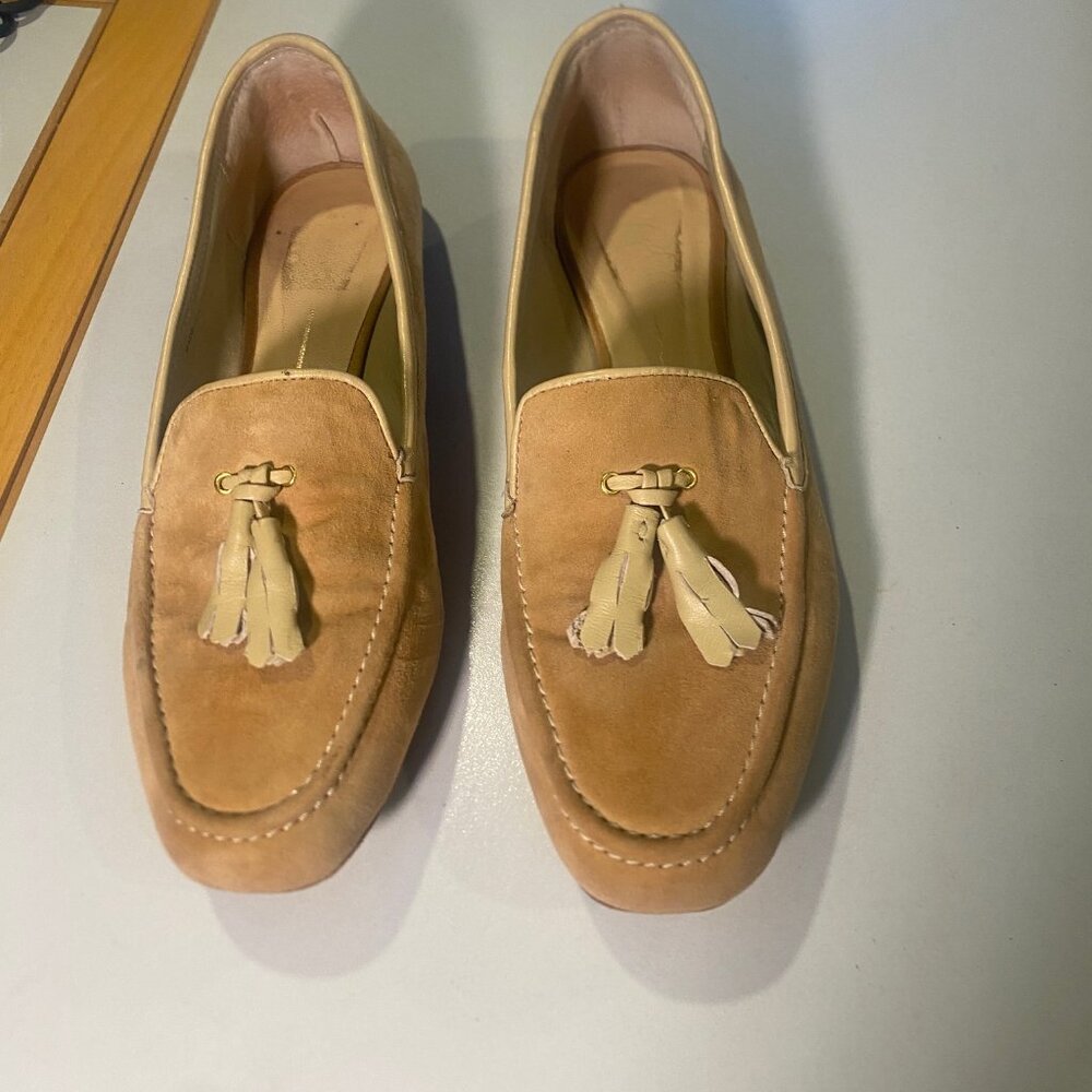 Dolce Vita -Size 9M - Tan Suede Tassel Loafers
